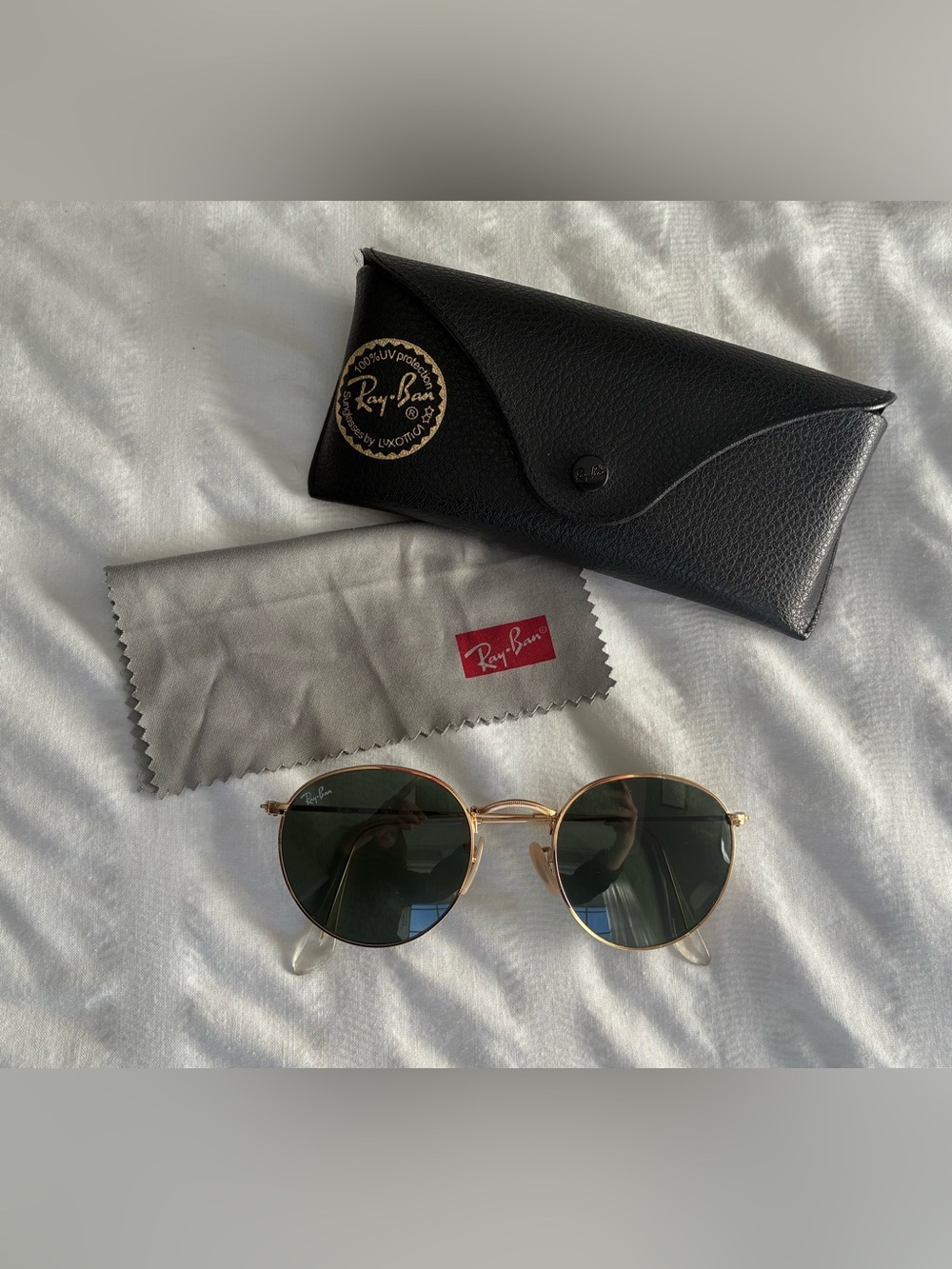 Ray Ban Round Metal Sunglasses